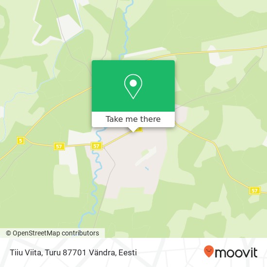 Tiiu Viita, Turu 87701 Vändra kaart