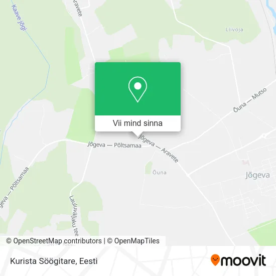 Kurista Söögitare kaart