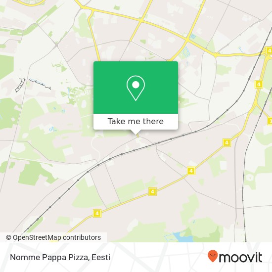 Nomme Pappa Pizza, Pärnu maantee 326 11611 Tallinn kaart