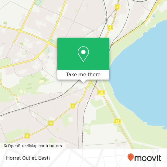 Horret Outlet, 11624 Tallinn kaart