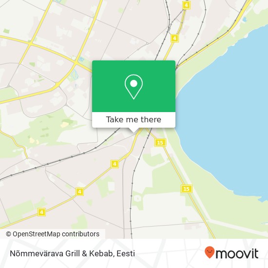 Nõmmevärava Grill & Kebab, Pärnu maantee 11624 Tallinn kaart