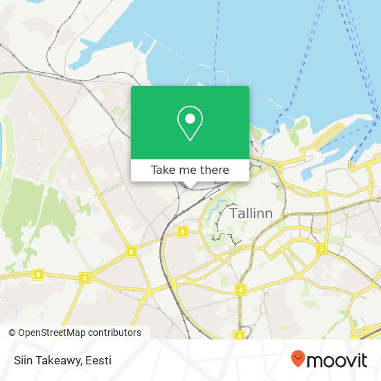 Siin Takeawy, Telliskivi 60 10412 Tallinn kaart
