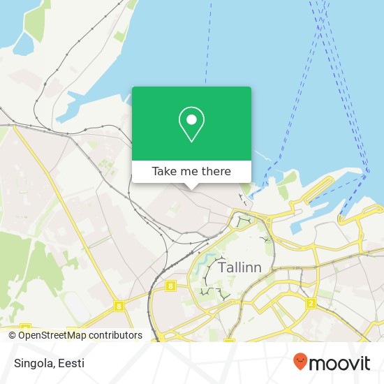 Singola, Soo 41 10414 Tallinn kaart