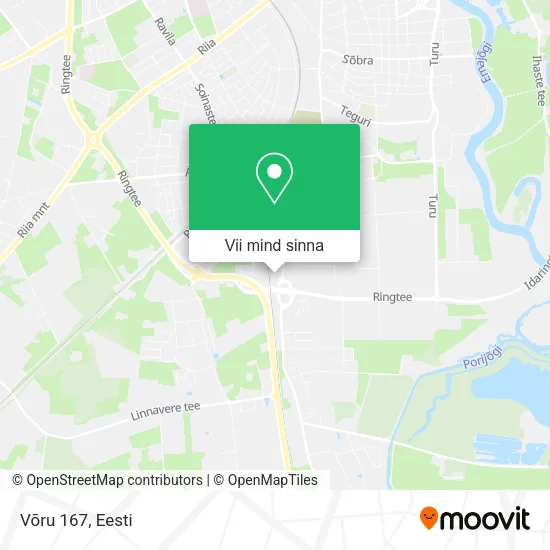 Võru 167 kaart
