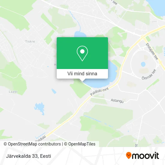 Järvekalda 33 kaart