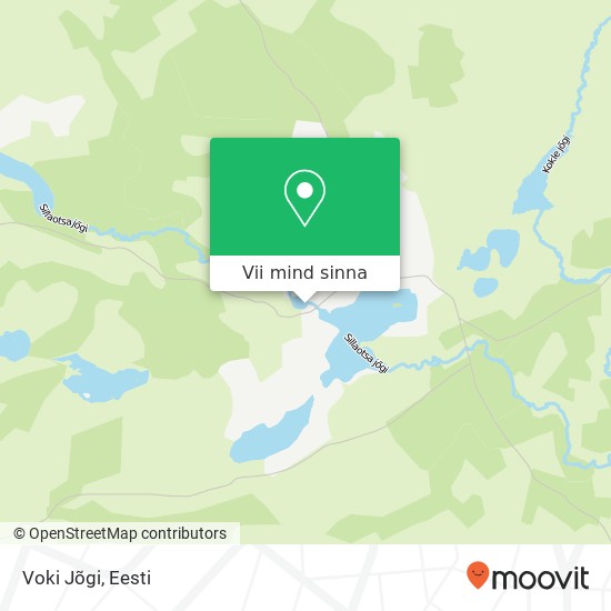 Voki Jõgi kaart