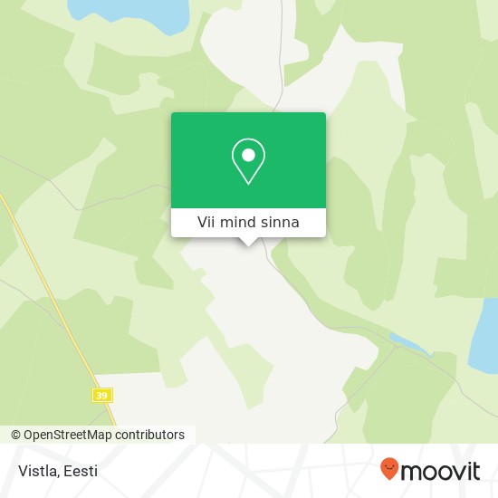 Vistla kaart