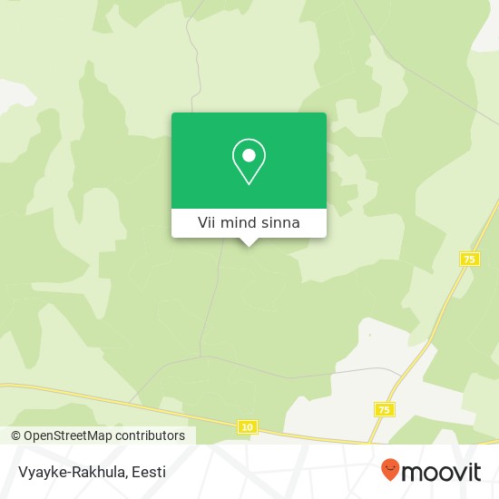 Vyayke-Rakhula kaart