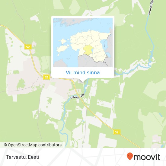 Tarvastu kaart