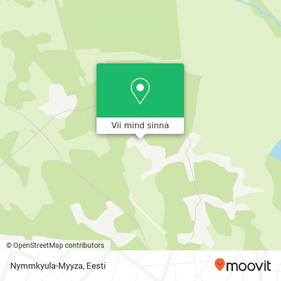 Nymmkyula-Myyza kaart
