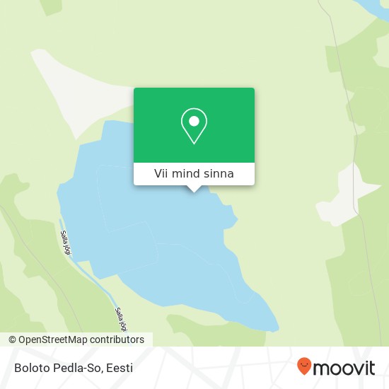 Boloto Pedla-So kaart