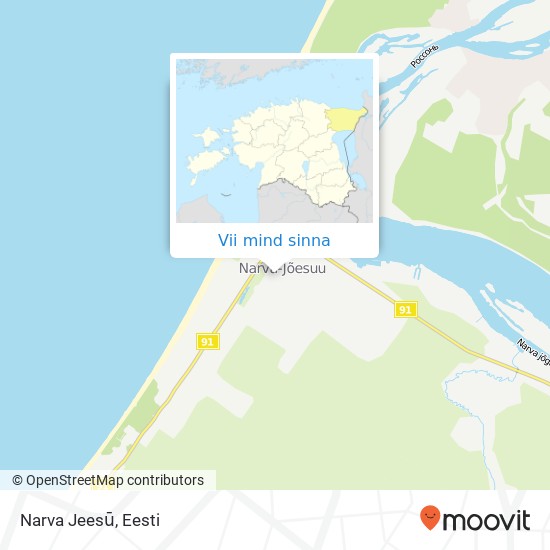 Narva Jeesū kaart