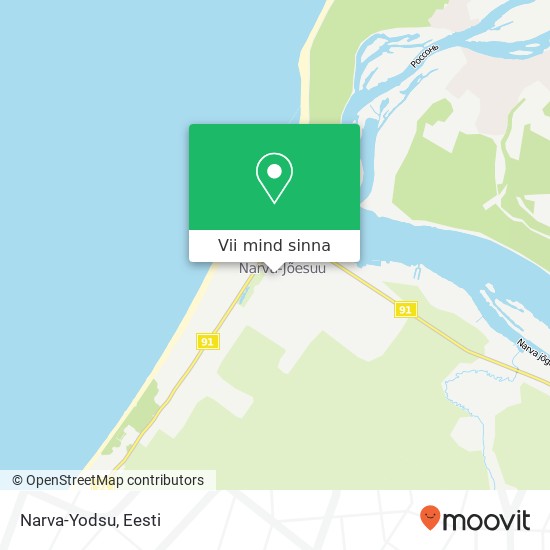 Narva-Yodsu kaart