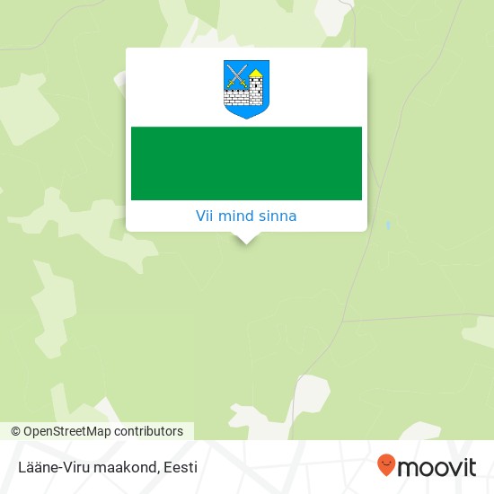 Lääne-Viru maakond kaart
