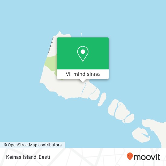 Keinas Island kaart