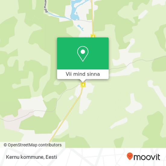 Kernu kommune kaart