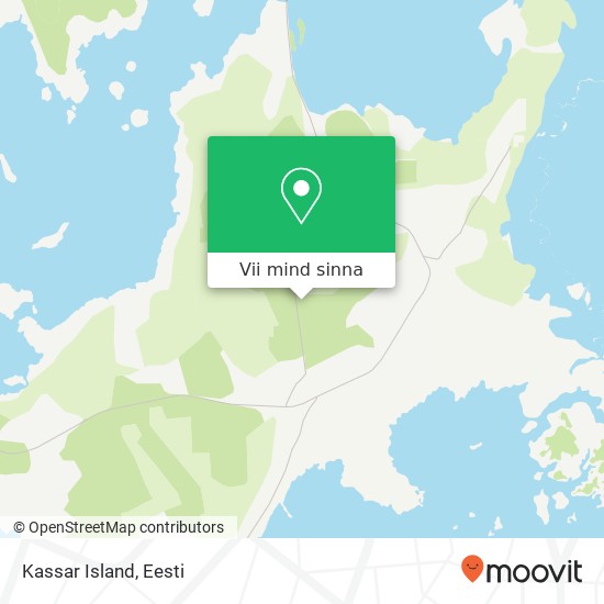 Kassar Island kaart
