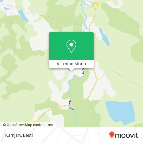 Kärnjärv kaart