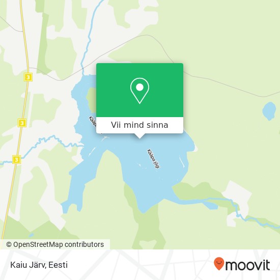 Kaiu Järv kaart