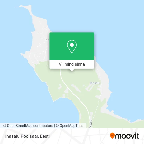 Ihasalu Poolsaar kaart