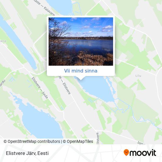 Elistvere Järv kaart