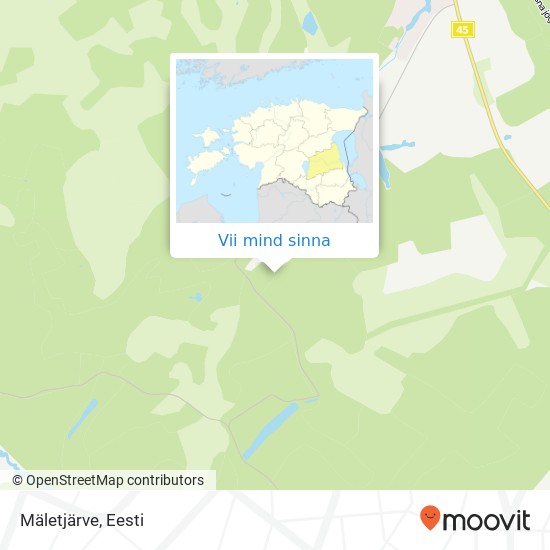 Mäletjärve kaart