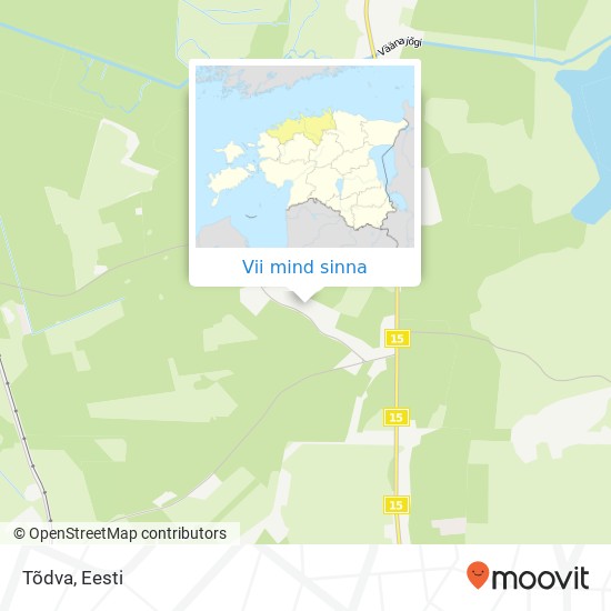 Tõdva kaart