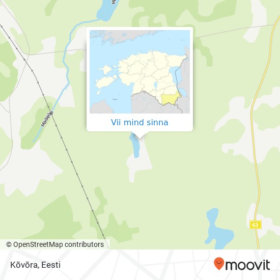 Kõvõra kaart