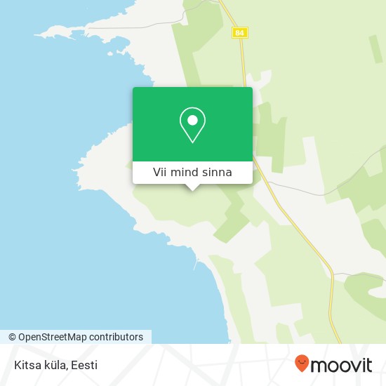 Kitsa küla kaart