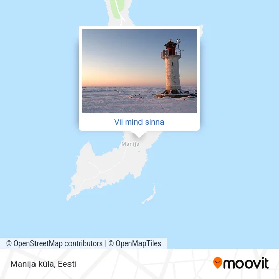 Manija küla kaart