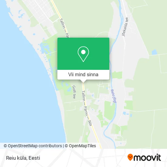 Reiu küla kaart