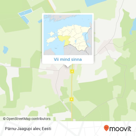 Pärnu-Jaagupi alev kaart