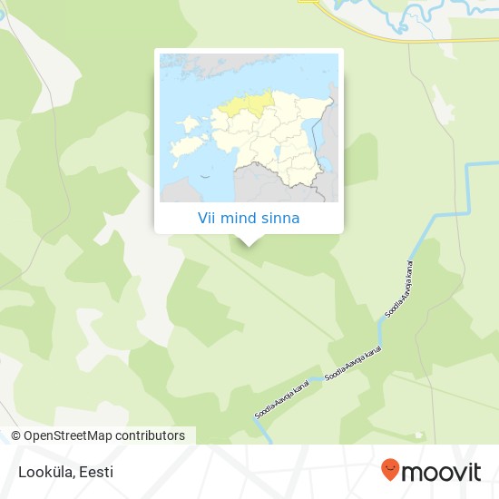 Looküla kaart