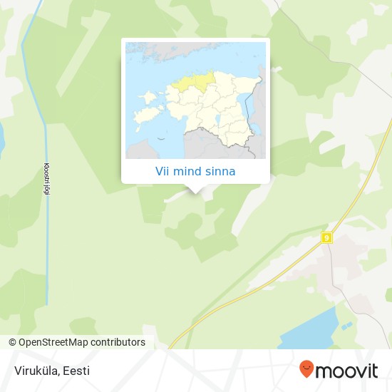 Viruküla kaart