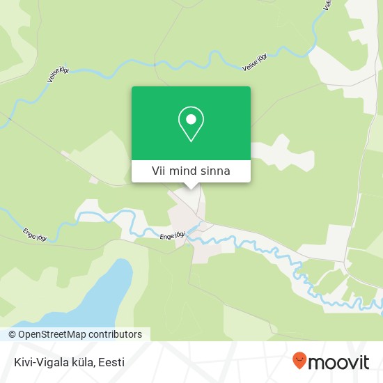 Kivi-Vigala küla kaart