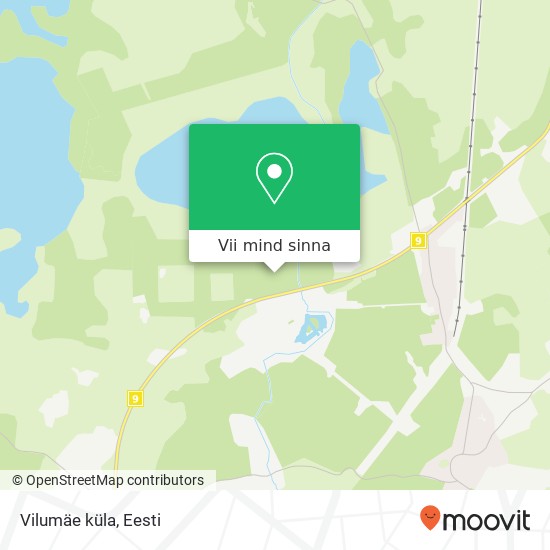 Vilumäe küla kaart