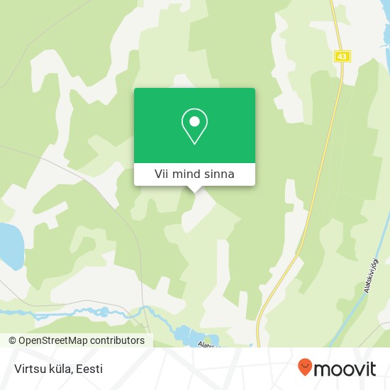 Virtsu küla kaart