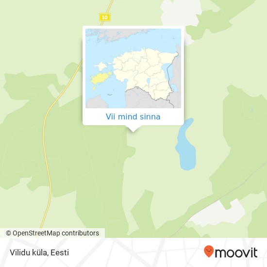 Vilidu küla kaart