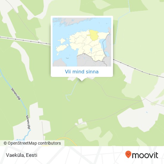 Vaeküla kaart