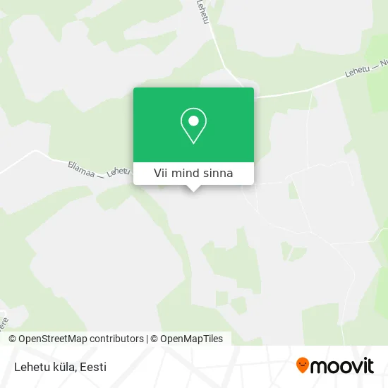 Lehetu küla kaart