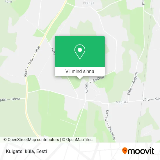 Kuigatsi küla kaart
