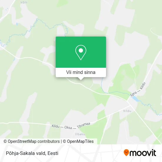 Põhja-Sakala vald kaart