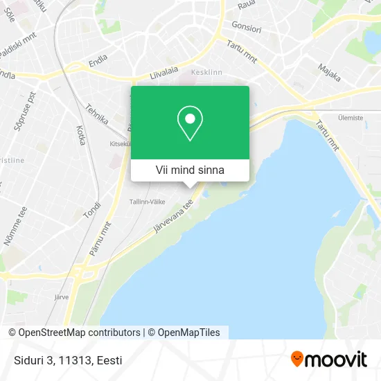 Siduri 3, 11313 kaart