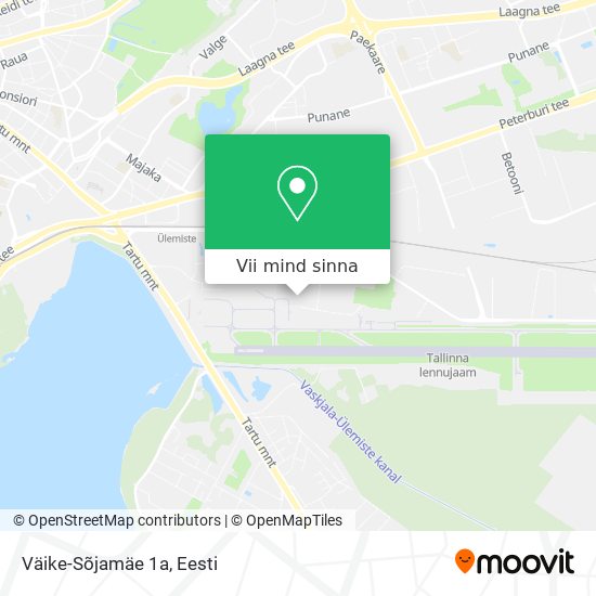 Väike-Sõjamäe 1a kaart