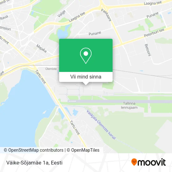 Väike-Sõjamäe 1a kaart