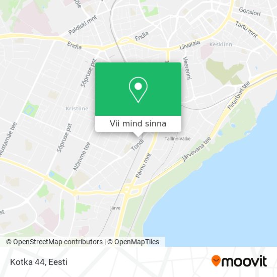 Kotka 44 kaart