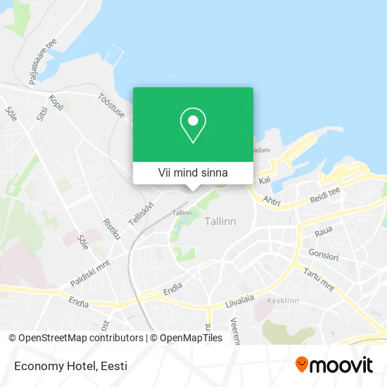 Economy Hotel kaart