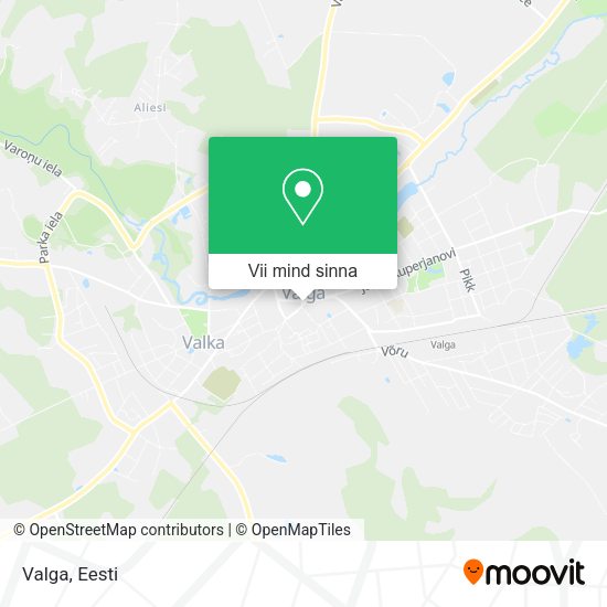Valga kaart