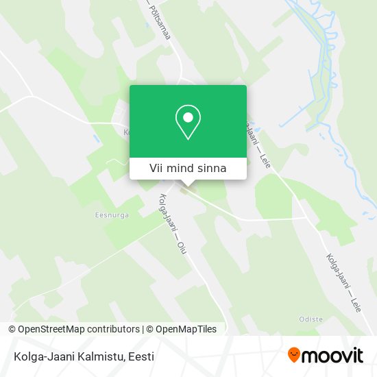 Kolga-Jaani Kalmistu kaart