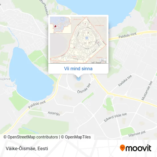 Väike-Õismäe kaart
